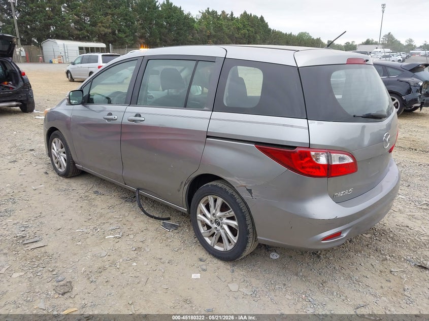 Vin: jm1cw2bl8f0186586, lot: 45678034, mazda mazda5 sport 20153