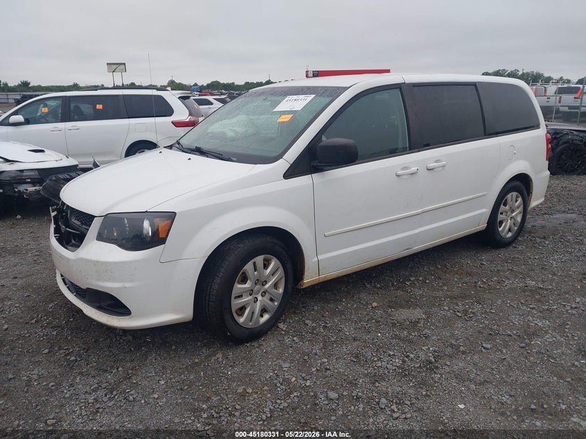 Vin: 2c4rdgbg9er354496, lot: 45678043, dodge grand caravan se 20142