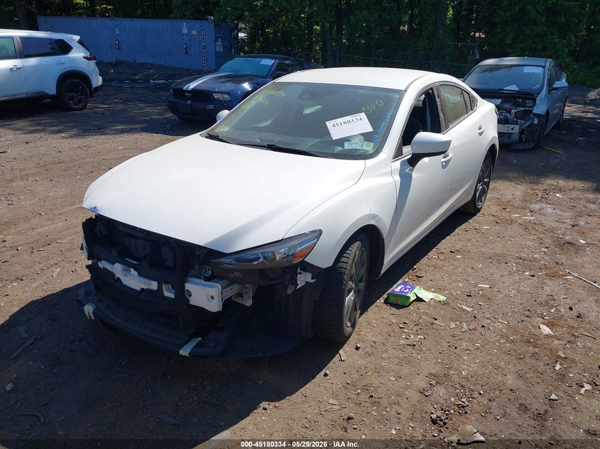 Vin: jm1gl1um9j1309731, lot: 45678046, mazda mazda6 sport 20182