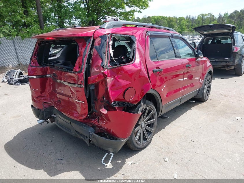 Vin: 1fm5k7d84fga91875, lot: 45678068, ford explorer xlt 20154