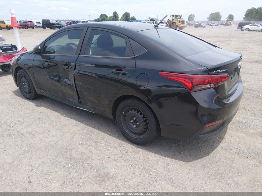Vin: 3kpc24a37ke080821, lot: 45678093, hyundai accent se 20193