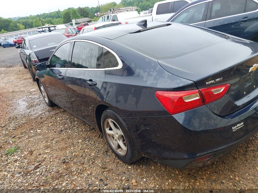 Vin: 1g1zb5st8gf223781, lot: 45678101, chevrolet malibu ls 20163