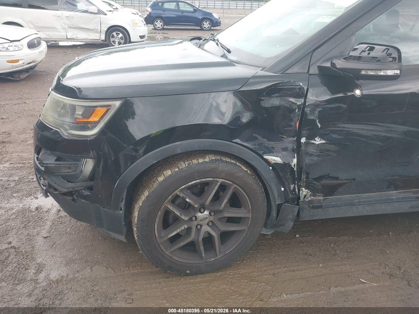 2016 FORD EXPLORER auction photo 6