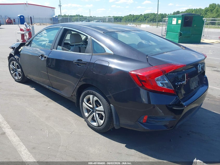 VIN 2HGFC2F56JH505491 2018 HONDA CIVIC LX