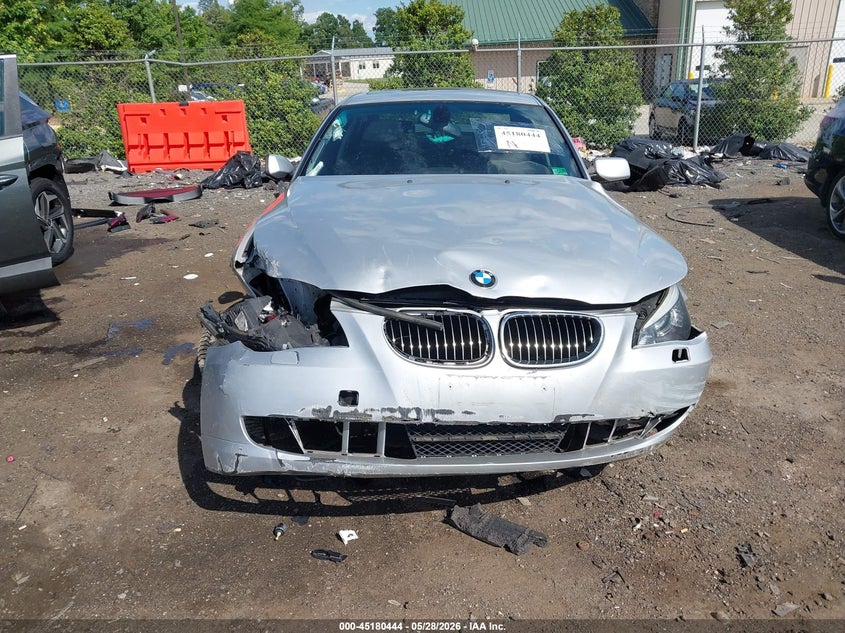 2008 BMW 528Xi VIN: WBANV13518CZ58205 Lot: 45180444