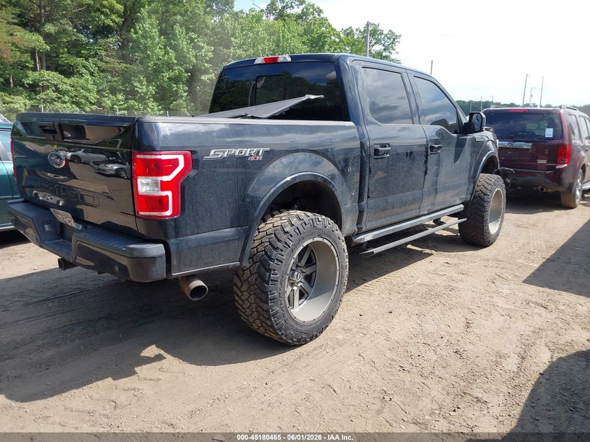Vin: 1ftew1e52jfb68901, lot: 45678178, ford f150 supercrew 20184