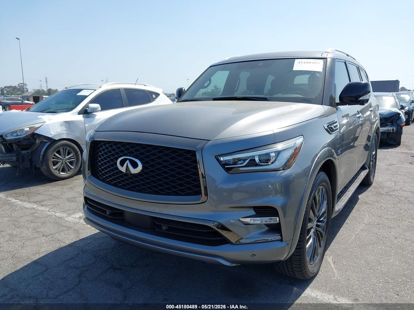 Vin: jn8az2ne6l9250017, lot: 45678201, infiniti qx80 luxe awd 20202