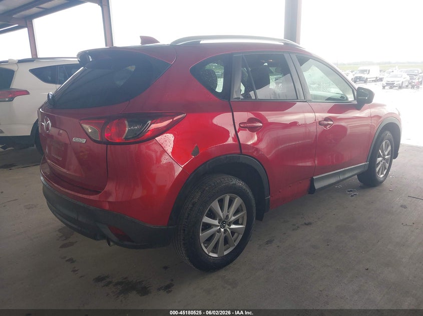 Vin: jm3ke2cy4e0418213, lot: 45678237, mazda cx-5 touring 20144