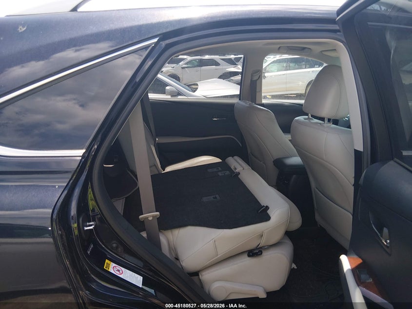 2012 Lexus Rx 3.5 Rx 450H black Lot 111045180527 Vin JTJBC1BA6C2048958