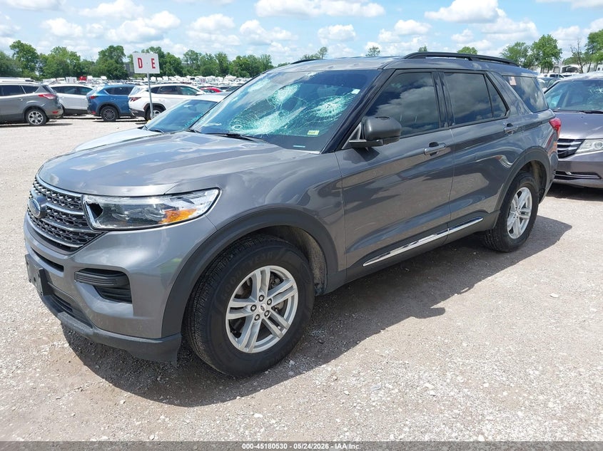 Vin: 1fmsk8dh5mgb16594, lot: 45678242, ford explorer xlt 20212
