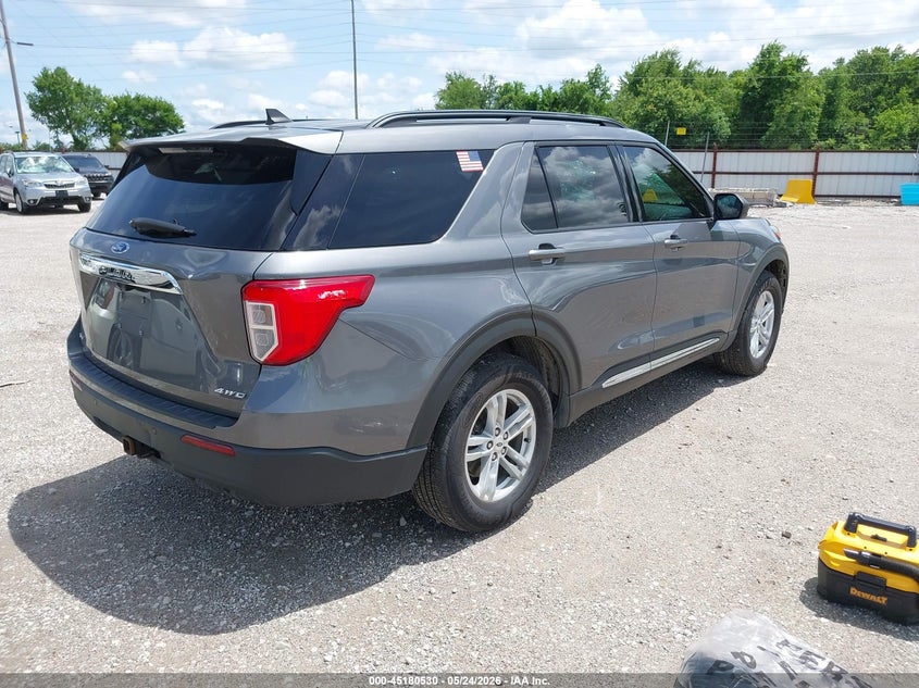 Vin: 1fmsk8dh5mgb16594, lot: 45678242, ford explorer xlt 20214