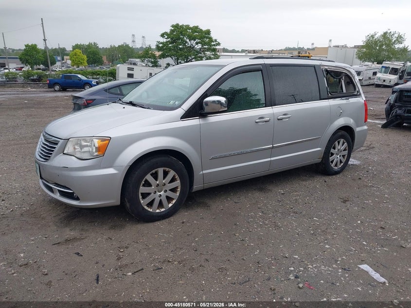 Vin: 2a4rr8dg7br614971, lot: 45678282, chrysler town & country touring-l 20112