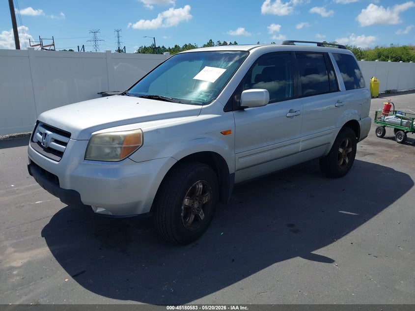 2007 Honda Pilot Ex-L 2HKYF18717H513747 photo 1
