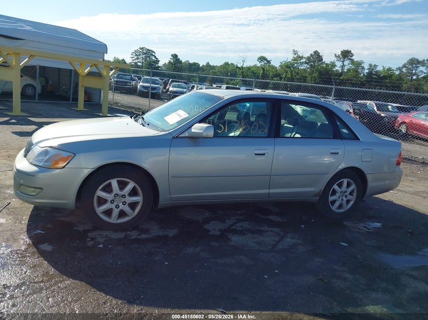 2002 Toyota Avalon Xls VIN: 4T1BF28B02U255795 Lot: 45180602
