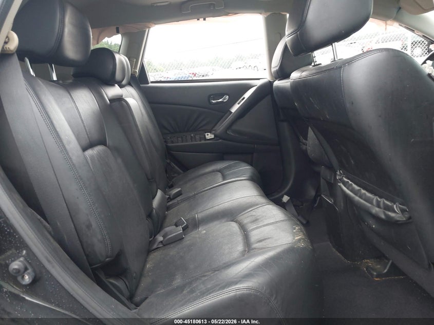 2009 Nissan Murano Sl VIN: JN8AZ18W39W205562 Lot: 45180613