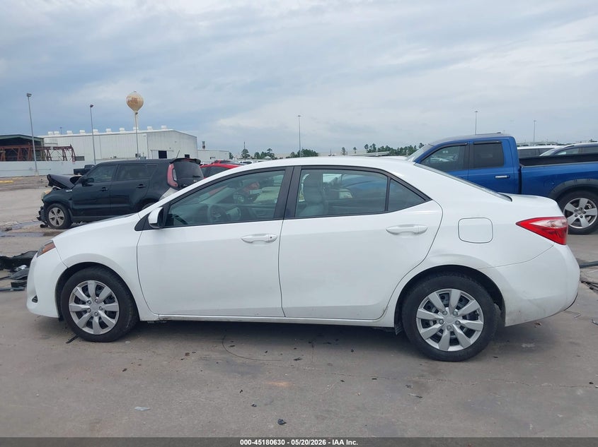 2018 TOYOTA COROLLA SEDAN 1.8L I-4 DOHC, VVT, 132HP