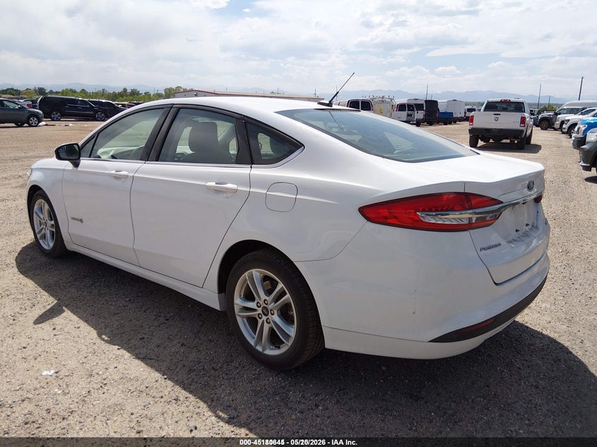 2018 FORD FUSION SEDAN 2.0L I-4 DOHC, VVT, 141HP