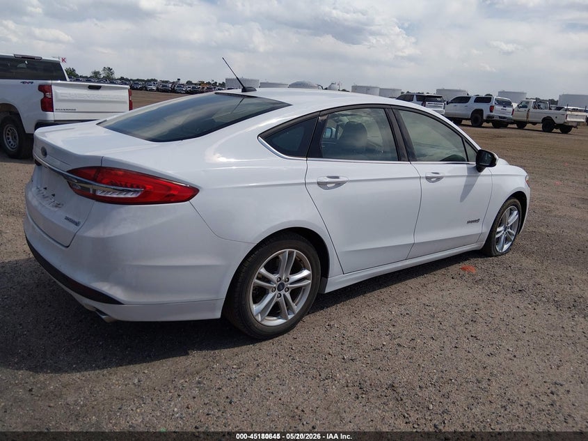 2018 FORD FUSION SEDAN 2.0L I-4 DOHC, VVT, 141HP