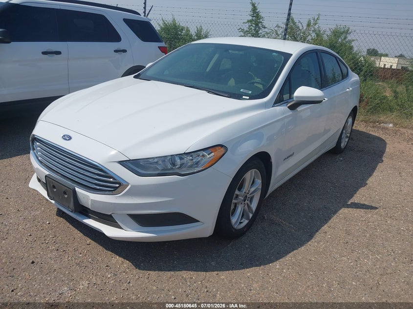 2018 FORD FUSION SEDAN 2.0L I-4 DOHC, VVT, 141HP