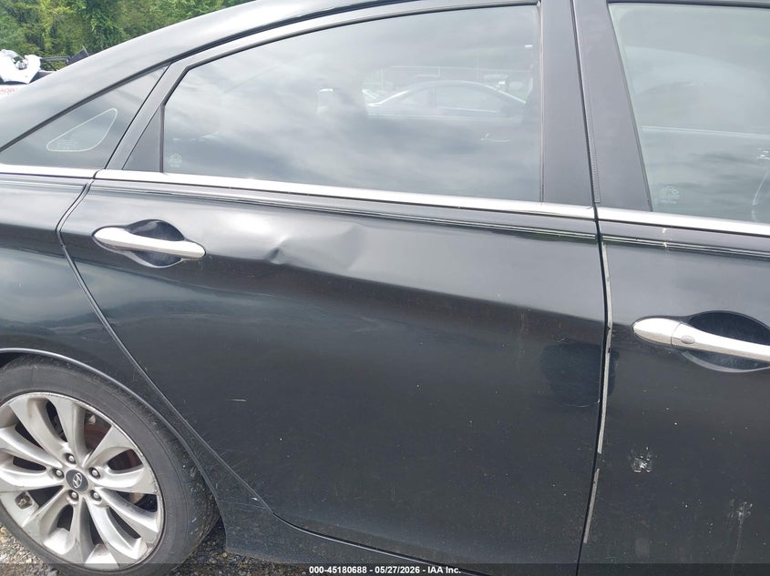 2011 Hyundai Sonata 2.0 Se 2.0T black Lot 111045180688 Vin 5NPEC4AB9BH238715
