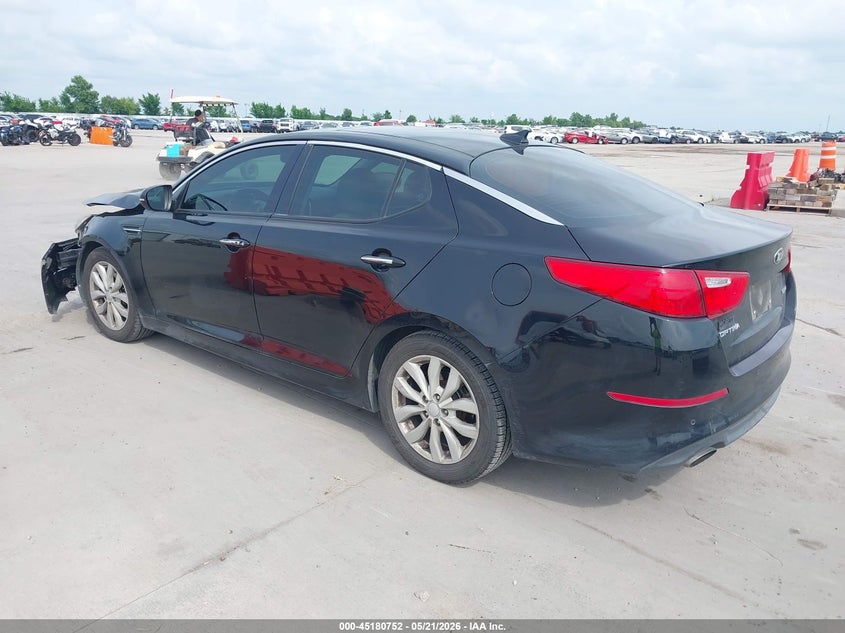 Vin: 5xxgn4a71eg329508, lot: 45678465, kia optima ex 20143