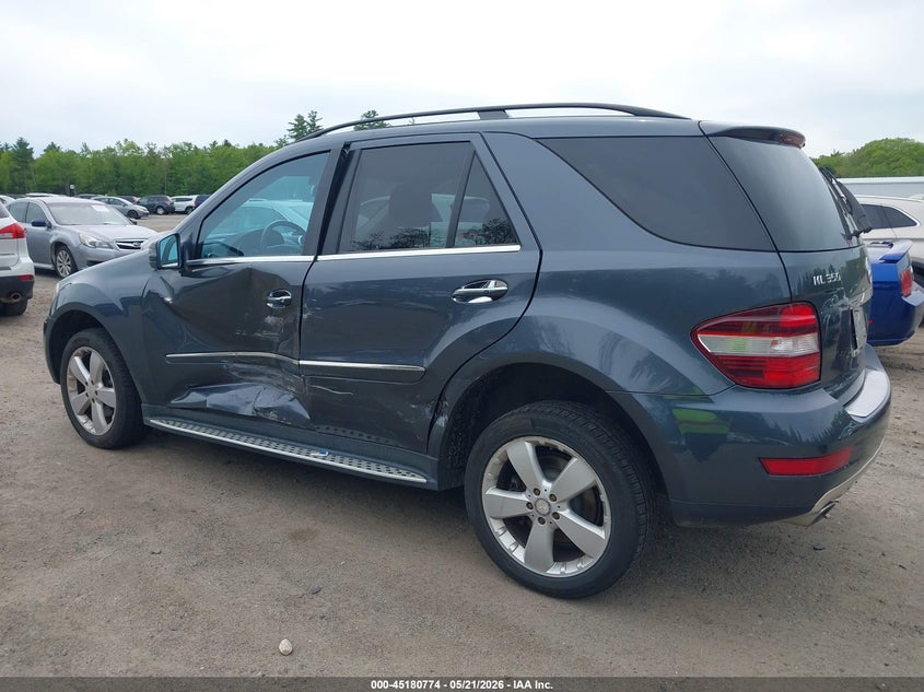 2011 Mercedes-Benz Ml 350 4Matic VIN: 4JGBB8GB1BA642020 Lot: 45180774