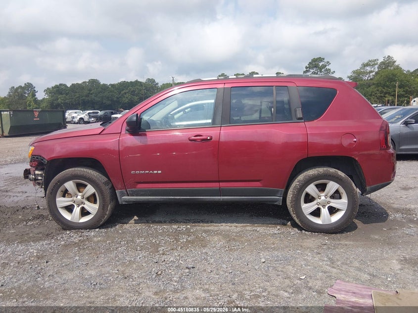 2016 Jeep Compass Sport VIN: 1C4NJDBB2GD662688 Lot: 45180835