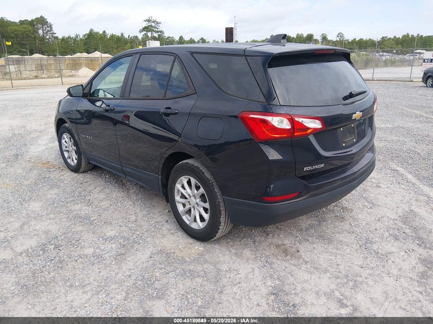 Vin: 3gnaxsev0ls724923, lot: 45678561, chevrolet equinox awd ls 20203