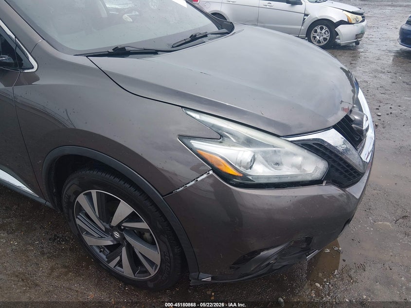 2017 Nissan Murano Platinum VIN: 5N1AZ2MG9HN197600 Lot: 45180868
