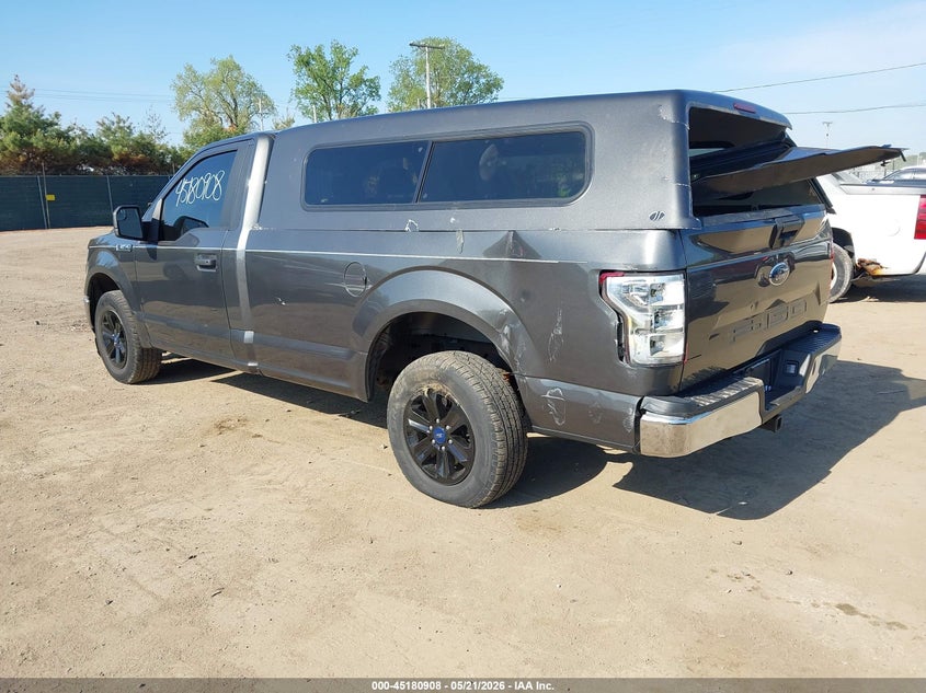 Vin: 1ftmf1cb9jkf51147, lot: 45678620, ford f-150 xl 20183
