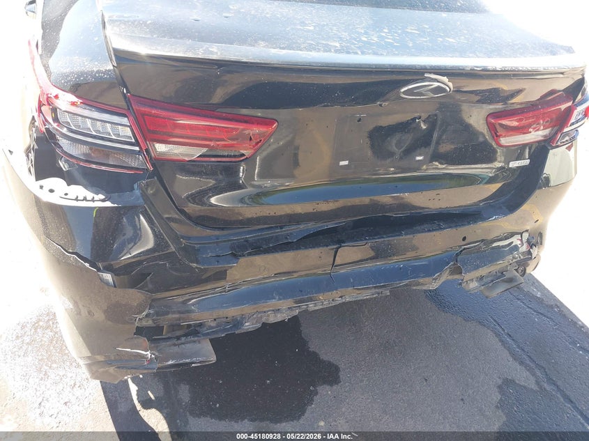 2016 KIA OPTIMA SEDAN 2.0L I-4 DI, DOHC, VVT, TURBO, 245HP