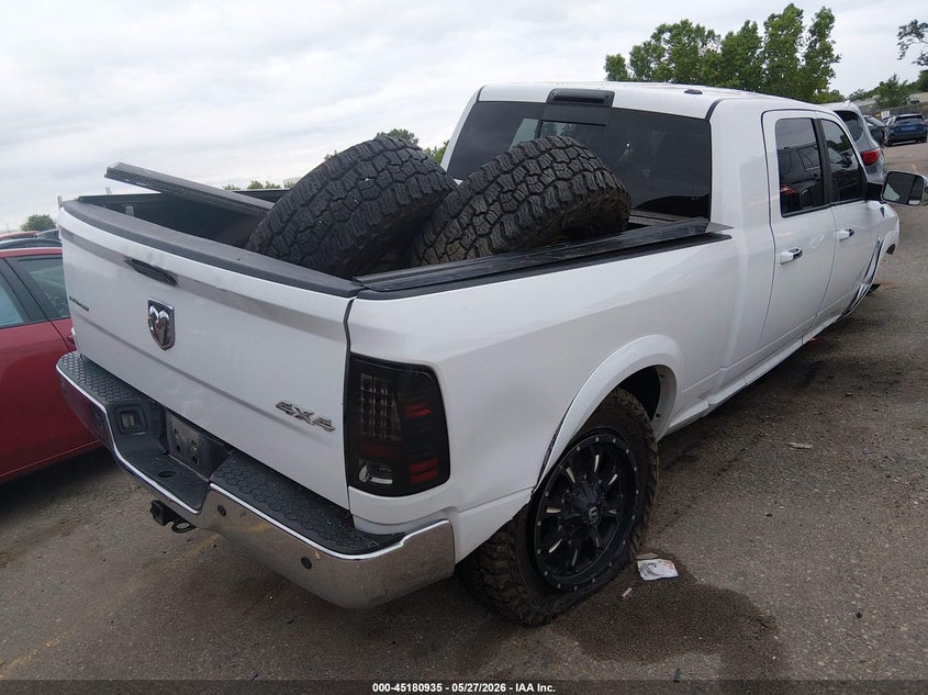 Vin: 3c6ud5pl3cg324392, lot: 45678647, ram 2500 laramie longhorn/limited edition 20124