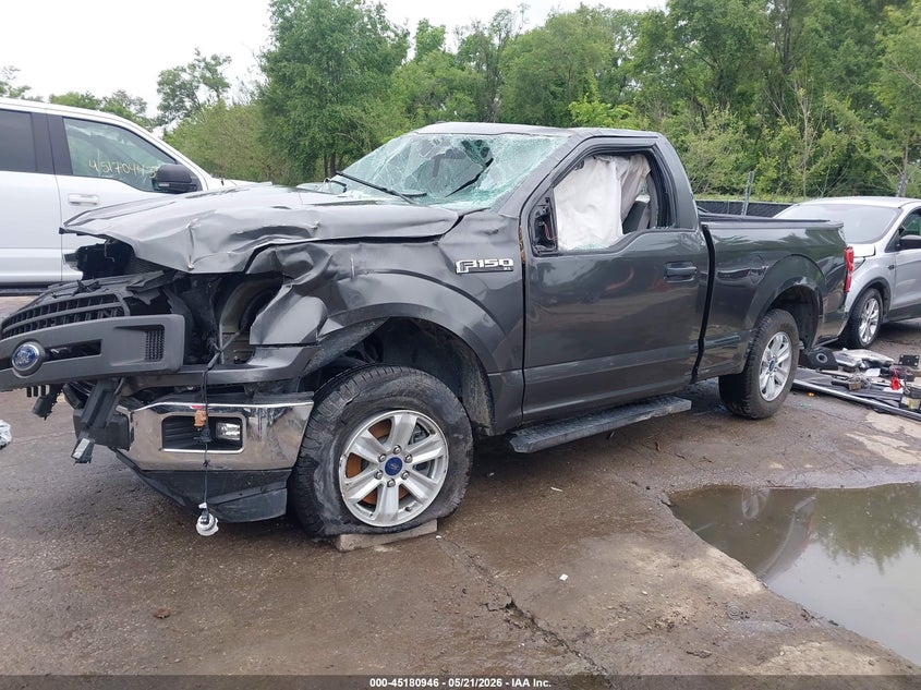 Vin: 1ftmf1cb7kke20185, lot: 45678658, ford f-150 xl 20192