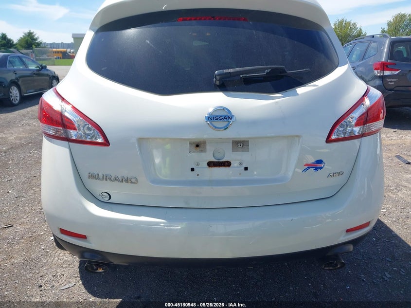 2012 Nissan Murano S VIN: JN8AZ1MW3CW233732 Lot: 45180948