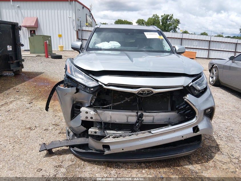 VIN 5TDFZRBH8MS149542 2021 TOYOTA HIGHLANDER PLATINUM