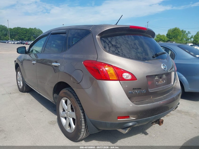 Vin: jn8az1mw4aw114617, lot: 45678667, nissan murano s 20103