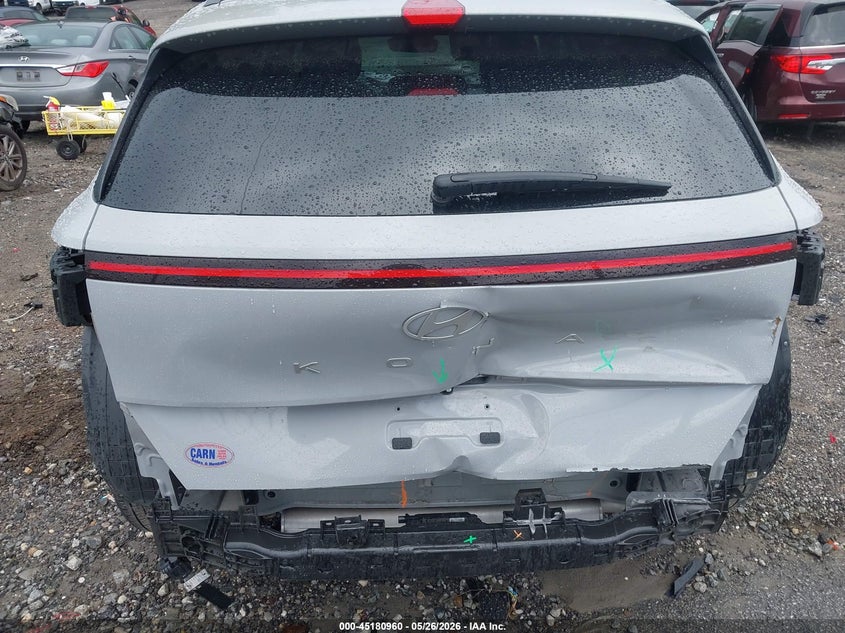 2024 Hyundai Kona Sel VIN: KM8HB3AB8RU041959 Lot: 45180960