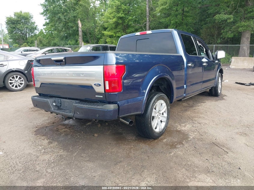Vin: 1ftfw1e42kfb10199, lot: 45678705, ford f-150 platinum 20194