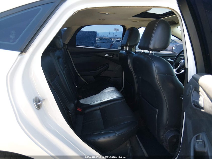 2012 FORD FOCUS SEDAN 2.0L I-4 DI, DOHC, VVT, 160HP