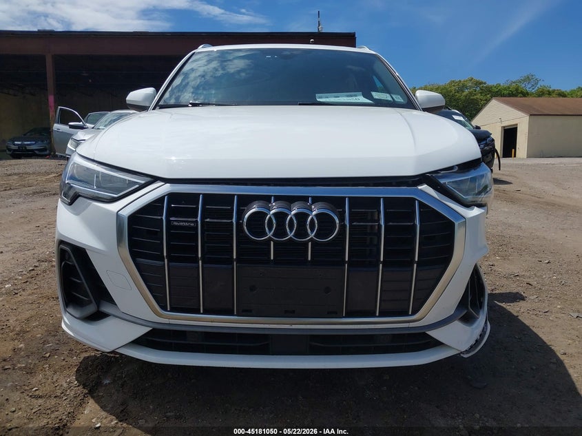 2023 AUDI Q3 2.0L I-4 DI, DOHC, V(VIN: WA1DECF39P1107018