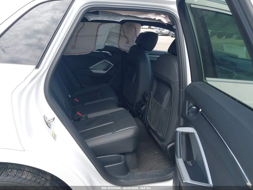 2023 AUDI Q3 2.0L I-4 DI, DOHC, V(VIN: WA1DECF39P1107018