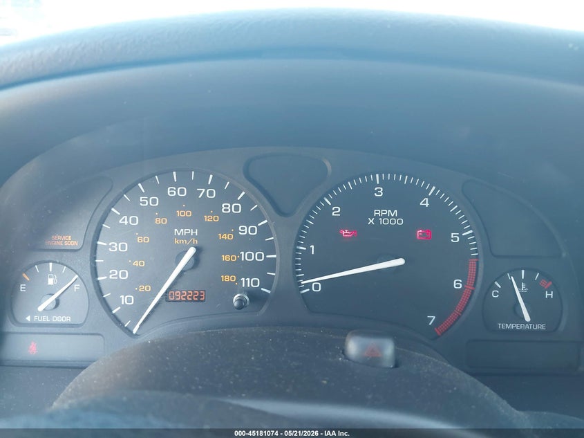 2000 Saturn Sl1 VIN: 1G8ZH5285YZ253462 Lot: 45181074