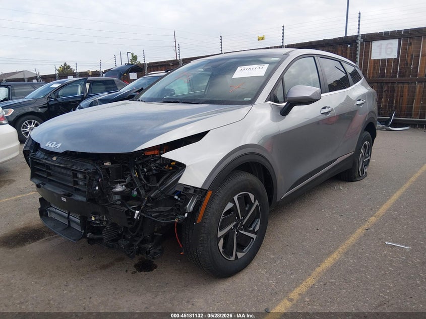 2025 KIA SPORTAGE HYBRID auction photo 2