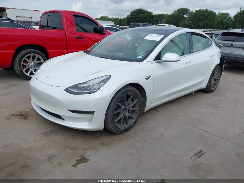 Vin: 5yj3e1ea1kf312516, lot: 45678859, tesla model 3 long range/mid range/standard range/standard range plus 20192