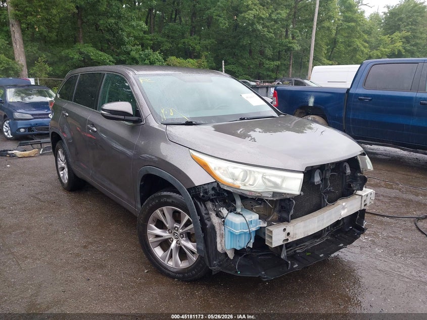 Vin: 5tdzkrfh8gs125774, lot: 45678885, toyota highlander le plus v6 2016 img_1