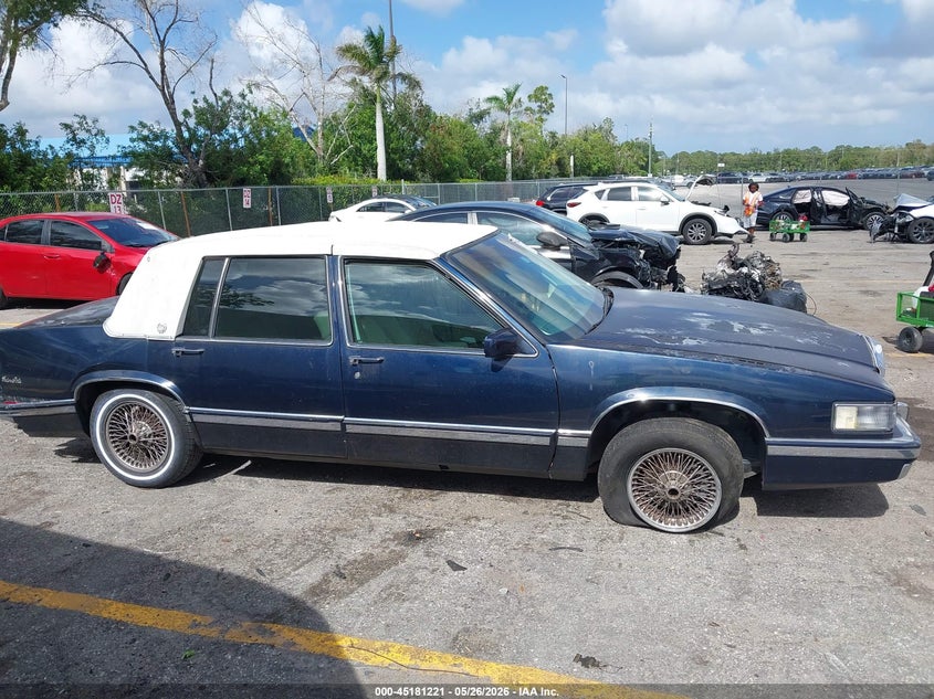 1991 Cadillac Deville VIN: 1G6CD53B2M4225033 Lot: 45181221