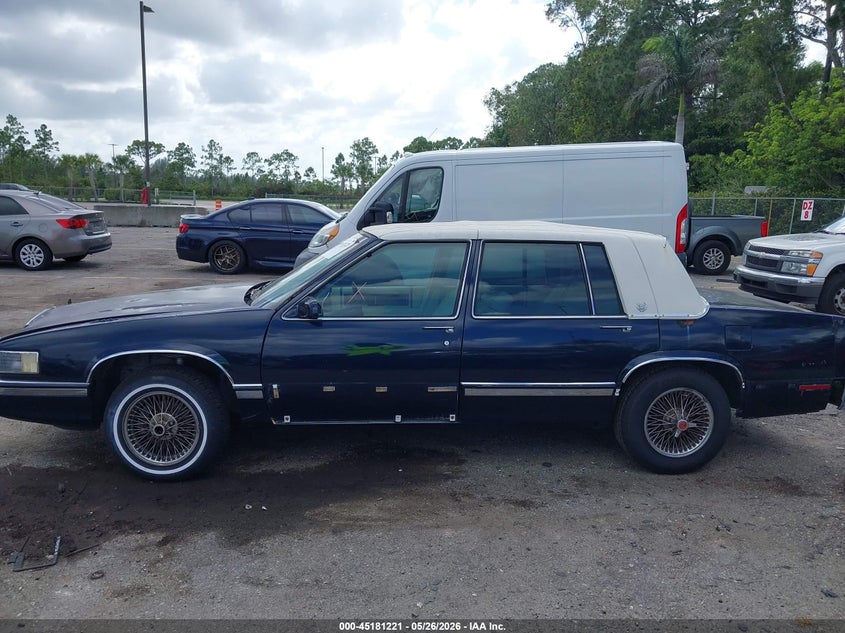 1991 Cadillac Deville VIN: 1G6CD53B2M4225033 Lot: 45181221