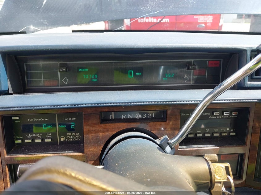 1991 Cadillac Deville VIN: 1G6CD53B2M4225033 Lot: 45181221