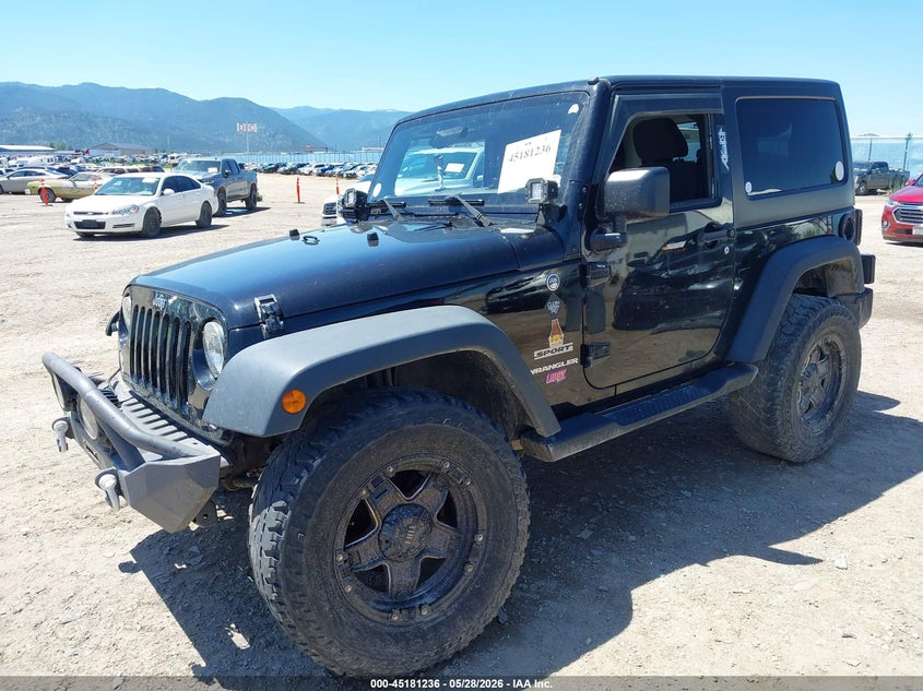 2015 JEEP WRANGLER auction photo 2