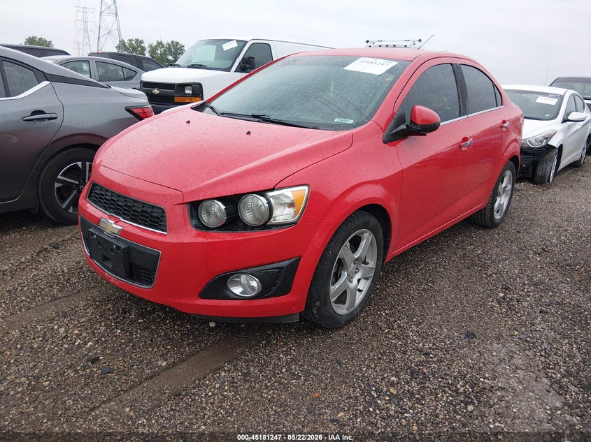 Vin: 1g1je5sb8f4193753, lot: 45678959, chevrolet sonic ltz auto 20152
